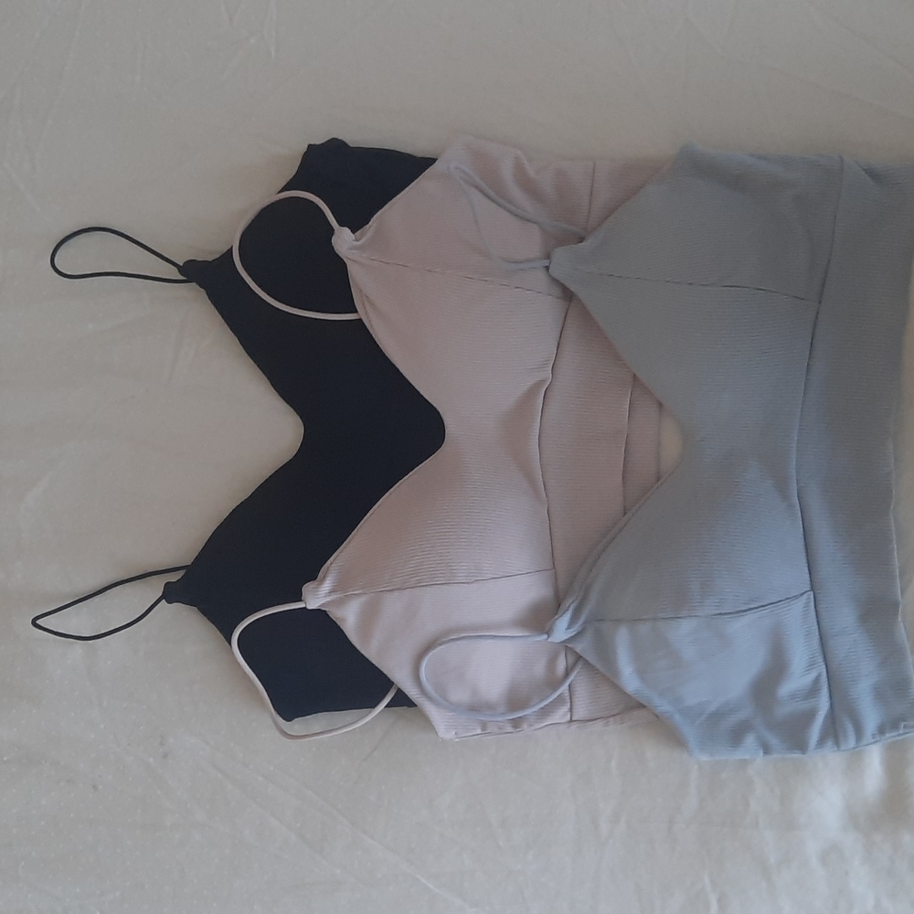 Solid Color Bralettes